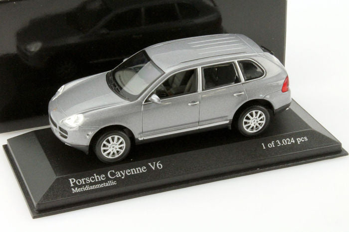 PORSCHE CAYENNE TURBO 955 Gris Moyen MINICHAMPS 1:43 de reference W