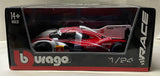 Bburago RACING series Porsche LMH 963 9RD Turbo V8 2023 no 6 Sports 1/24