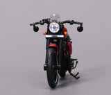 JAWA 42 bike miniature scale model bike in Orion Red colour scale 1/18 by Maisto