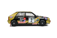 Solido Lancia Delta HF Integrale no.2 Y Loubet / J M Andrie ADAC Rally Deutschland - 1989 - Black Diecast Car 1/18