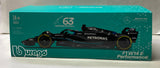 Bburago MERCEDES AMG PETRONAS 2023 F1 W14 E Performance no 63 George Russel 1/24