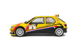 Solido PEUGEOT 306 no.2  T.NEUVILLE/A.CORNET EIFEL - Rally Festival 2022 - Maxi Yellow Diecast Car 1/18