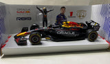 Oracle Redbull RB19 f1 car model verstappen with figure 1/24 scale car model