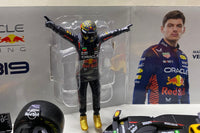 Oracle Redbull RB19 f1 car model verstappen with figure 1/24 scale car model