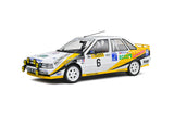 Solido Renault R21 Turbo GR.A no.15 M Rats / M Menard Rally Charlemagne- 1991 - White Diecast Car 1/18