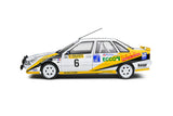 Solido Renault R21 Turbo GR.A no.15 M Rats / M Menard Rally Charlemagne- 1991 - White Diecast Car 1/18