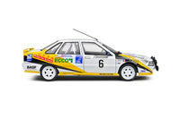 Solido Renault R21 Turbo GR.A no.15 M Rats / M Menard Rally Charlemagne- 1991 - White Diecast Car 1/18