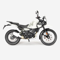 Royal Enfield New Himalayan scale model bike 1/12 by Maisto White