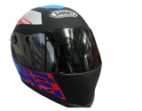 Shoei 93 Black Red Blue Button Miniature Motorcycle bike mini helmet