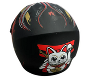 Shoei black gold red Miniature Motorcycle bike mini helmet