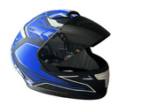 Shoei Blue Black Miniature Motorcycle bike mini helmet