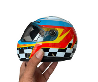 Speeding car collection Miniature motorcycle bike mini helmet