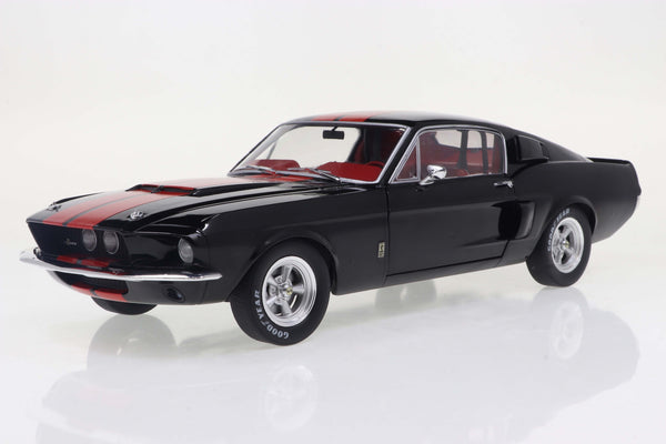 Solido 1967 Shelby GT 500 Black 1/18 scale diecast model car