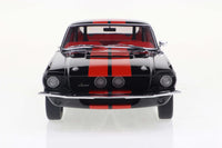 Solido 1967 Shelby GT 500 Black 1/18 scale diecast model car