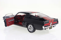 Solido 1967 Shelby GT 500 Black 1/18 scale diecast model car