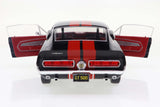 Solido 1967 Shelby GT 500 Black 1/18 scale diecast model car