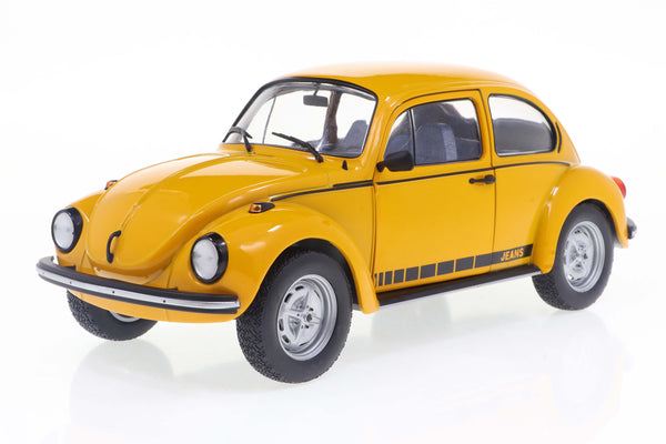 Solido 1974 Volkswagen Beetle Jeans Orange 1/18 scale diecast model car