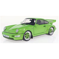 Solido 1990 Porsche 911 964 Carrera RS Green 1/18 scale diecast model car