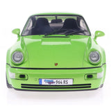 Solido 1990 Porsche 911 964 Carrera RS Green 1/18 scale diecast model car