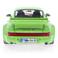 Solido 1990 Porsche 911 964 Carrera RS Green 1/18 scale diecast model car