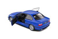 Solido 1996 BMW E36 Coupe M3 Santorin Blue 1/18 scale diecast model car