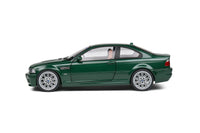 Solido 2000 BMW E46 M3 Coupe Oxford Green 1/18 scale diecast model car