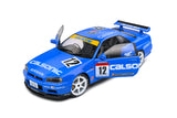 Solido 2000 Nissan GTR R34 Streetfighter Calsonic Tribute 1/18 scale diecast model car