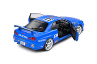 Solido 2000 Nissan GTR R34 Streetfighter Calsonic Tribute 1/18 scale diecast model car