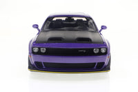 Solido 2020 Dodge Challenger SRT Hellcat Redeye Widebody Purple 1/18 scale diecast model car