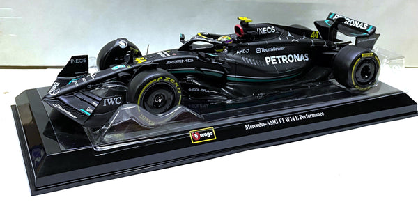 Bburago MERCEDES AMG PETRONAS 2023 F1 W14 E Performance no 44 Lewis Hamilton 1/24