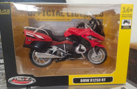 BMW R 1250 RT bike Diecast model Red 1/18 scale miniature Bike model by Metal Speed ZONE MSZ