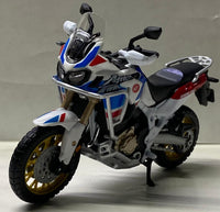 Bburago Honda Africa Twin Adventure bike model 1/18 scale