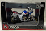 Bburago Honda Africa Twin Adventure bike model 1/18 scale