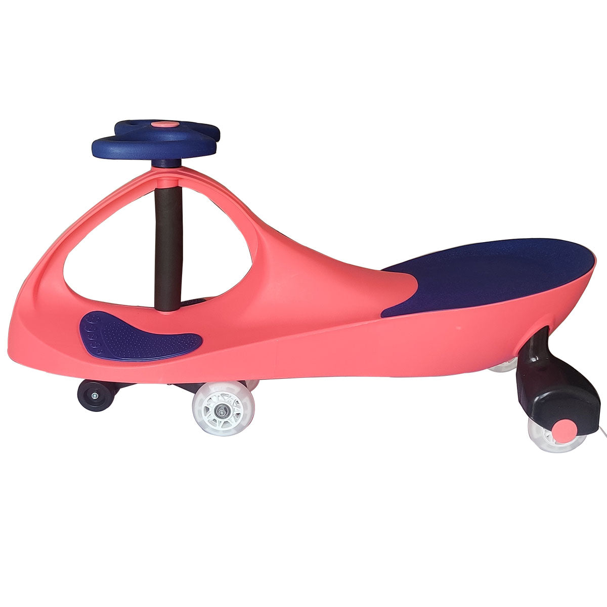 Brunte Kids Rideon Swing Car Magic car with LED wheels Pink blue ...