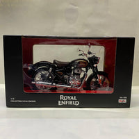 Royal Enfield Classic 350 Halycon Black colour scale 1/12 by Maisto