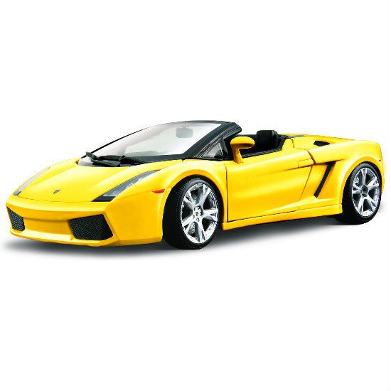 18-12016 - Bburago - 1:18 - Lamborghini Gallardo Spyder - Metallic Yellow