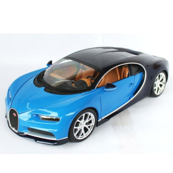 Bburago Bugatti Chiron 1/18 Blue - Hobbytoys - 1