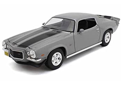 Maisto 1971 Chevrolet Camaro Grey 1/18-hobbytoys