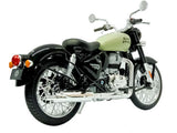 Royal Enfield Classic 350 Redditch Green colour scale 1/12 by Maisto